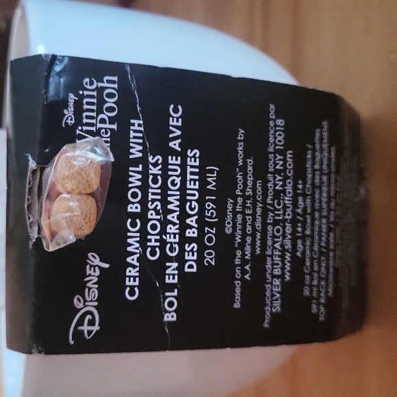 Disney Winnie the Pooh Watercolor Style 20oz Ceramic Ramen Bowl - Picture 5 of 6